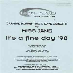 Carmine Sorrentino & Dave Carlotti vs Miss Jane - It's A Fine Day '98 FLAC album