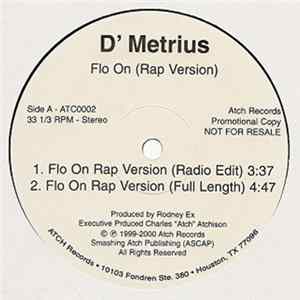 D' Metrius - Flo On FLAC album