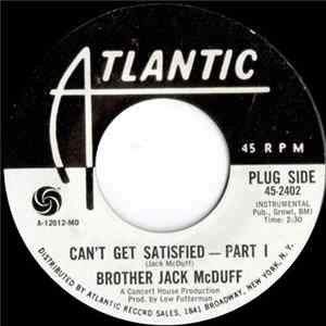 Brother Jack McDuff - Can't Get Satisfied FLAC album