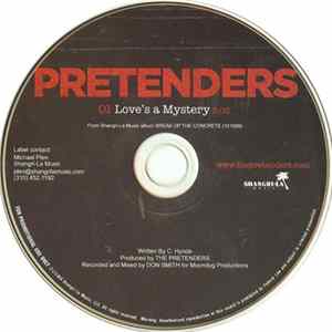 Pretenders - Love's A Mystery FLAC album