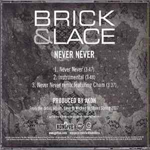 Brick & Lace - Never Never FLAC album