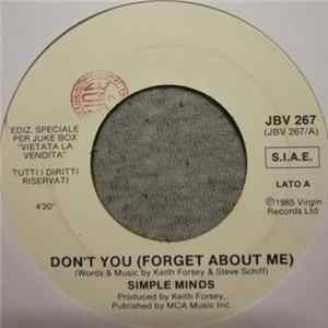 Simple Minds / Alberto Solfrini - Don't You / Se Le Canti Un Boogie FLAC album