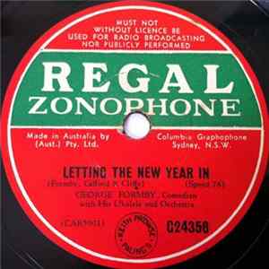 George Formby-Comedian With His Ukulele And Orchestra - Letting The New Year In / Bless 'Em All FLAC album