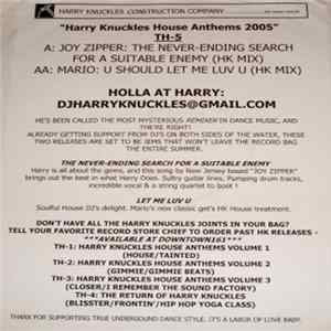 Harry Knuckles - House Anthems 2005 FLAC album