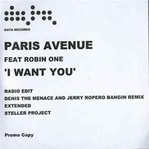 Paris Avenue Feat Robin One - I Want You FLAC album