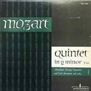 Mozart - Amadeus String Quartet - Quintet In G Minor, K 516 FLAC album