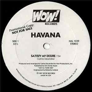 Havana - Satisfy My Desire FLAC album