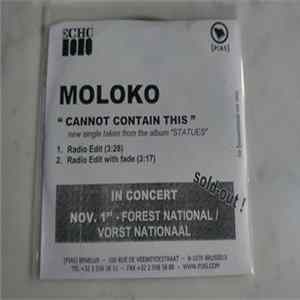 Moloko - Cannot Contain This FLAC album