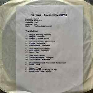Various - Equanimity (GPR) FLAC album
