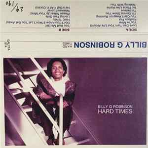 Billy G Robinson - Hard Times FLAC album