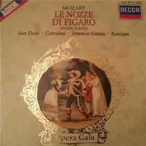 Mozart – Wiener Philharmoniker, Herbert von Karajan - Le Nozze Di Figaro Highlights FLAC album