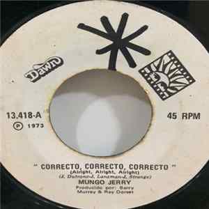 Mungo Jerry - Alright, Alright, Alright FLAC album