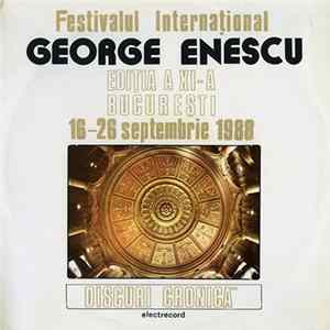 Schumann - Orchestra simfonică a Filarmonicii din Cluj-Napoca dirijor Cem Mansur - Festivalul Internațional George Enescu Ediția A XI-a București 16-26 Septembrie 1988 FLAC album