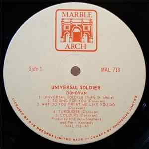 Donovan - Universal Soldier FLAC album