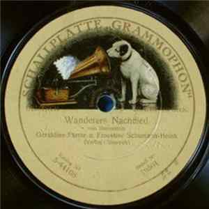 Geraldine Farrar, Ernestine Schumann-Heink - Wanderers Nachtlied FLAC album