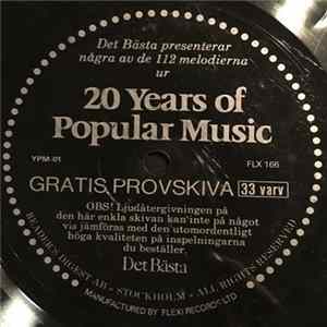 Various - 20 Years Of Popular Music FLAC album