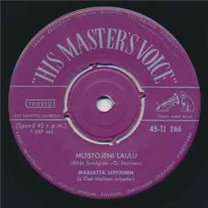 Marjatta Leppänen - Muistojeni Laulu / Tuossa Hän Ohi Kulkee FLAC album