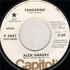 Alex Harvey - Tangerine FLAC album