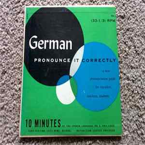 Dr. A. F. Leschnitzer - Pronounce It Correctly In German FLAC album