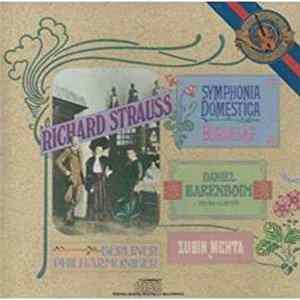 Richard Strauss, Daniel Barenboim, Zubin Mehta, Berliner Philharmoniker - Symphonia Domestica / Burleske FLAC album