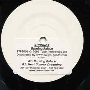 Khonnor - Burning Palace FLAC album