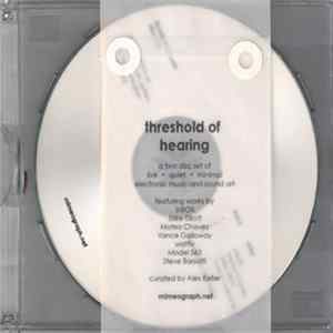 Various - Threshold Of Hearing / Threshold Of Pain FLAC album