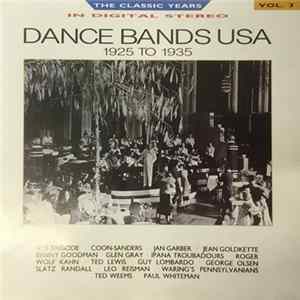 Various - Dance Bands USA 1925 To 1935 FLAC album