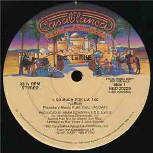 D.C. LaRue - So Much For L.A. FLAC album