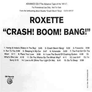Roxette - Crash! Boom! Bang! FLAC album