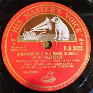 NBC Symphony Orchestra Conducted By Arturo Toscanini - Beethovens Symphony N.5 In C Minor (C Moll) Op.67 FLAC album