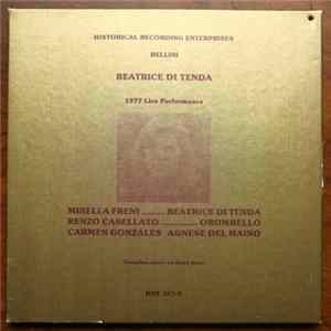 Vincenzo Bellini, Mirella Freni, Renzo Casellato, Carmen Gonzales - Beatrice Di Tenda FLAC album