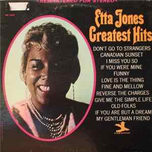 Etta Jones - Greatest Hits FLAC album