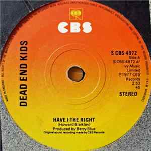 Dead End Kids - Have I The Right FLAC album