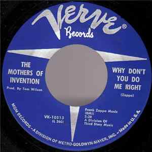 The Mothers Of Invention - Why Don't You Do Me Right FLAC album