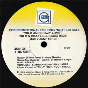 Mary Jane Girls - Wild And Crazy Love FLAC album