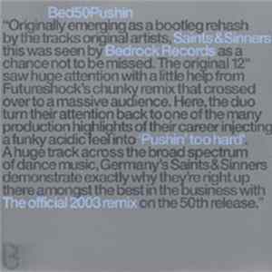 Saints & Sinners - Pushin' Too Hard (The Official 2003 Remix) FLAC album