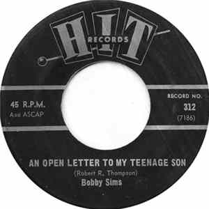 Bobby Sims / Jimmy Lewis & The Elfs - An Open Letter To My Teenage Son / Keep The Ball Rollin' FLAC album