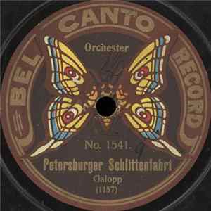 Unknown Artist - Petersburger Schlittenfahrt / Die Schmiede Im Walde FLAC album