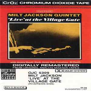 Milt Jackson Quintet - 'Live' At The Village Gate FLAC album