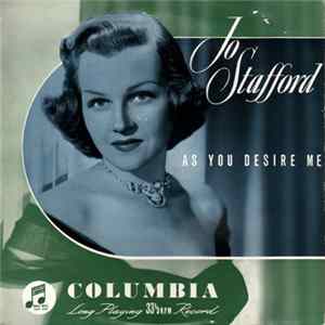 Jo Stafford - As You Desire Me FLAC album