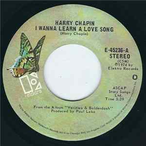 Harry Chapin - I Wanna Learn A Love Song FLAC album