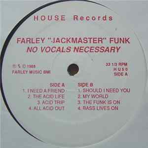 Farley "Jackmaster" Funk - No Vocals Necessary FLAC album