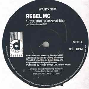 Rebel MC - Culture / Comin' On Strong FLAC album