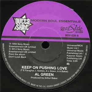 Al Green - Keep On Pushing Love / Your Heart's In Good Hands FLAC album