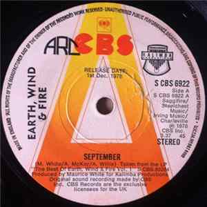 Earth, Wind & Fire - September FLAC album