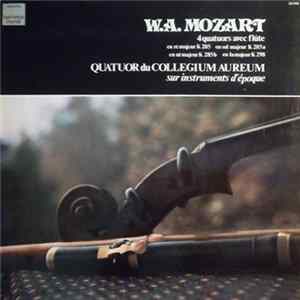 W.A. Mozart, Quatuor Collegium Aureum - 4 Quatuors Avec Flute FLAC album