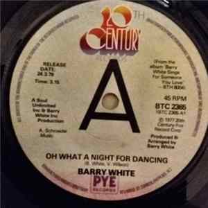 Barry White - Oh What A Night For Dancing FLAC album