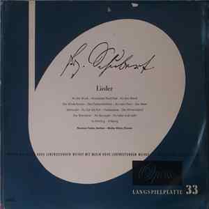Franz Schubert / Norman Foster, Walter Klien - Lieder FLAC album