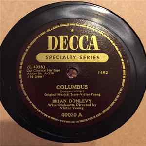 Brian Donlevy - Columbus / The American Flag FLAC album