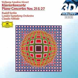 Wolfgang Amadeus Mozart, Rudolf Serkin, London Symphony Orchestra, Claudio Abbado - Piano Concertos Nos. 21 & 27 FLAC album